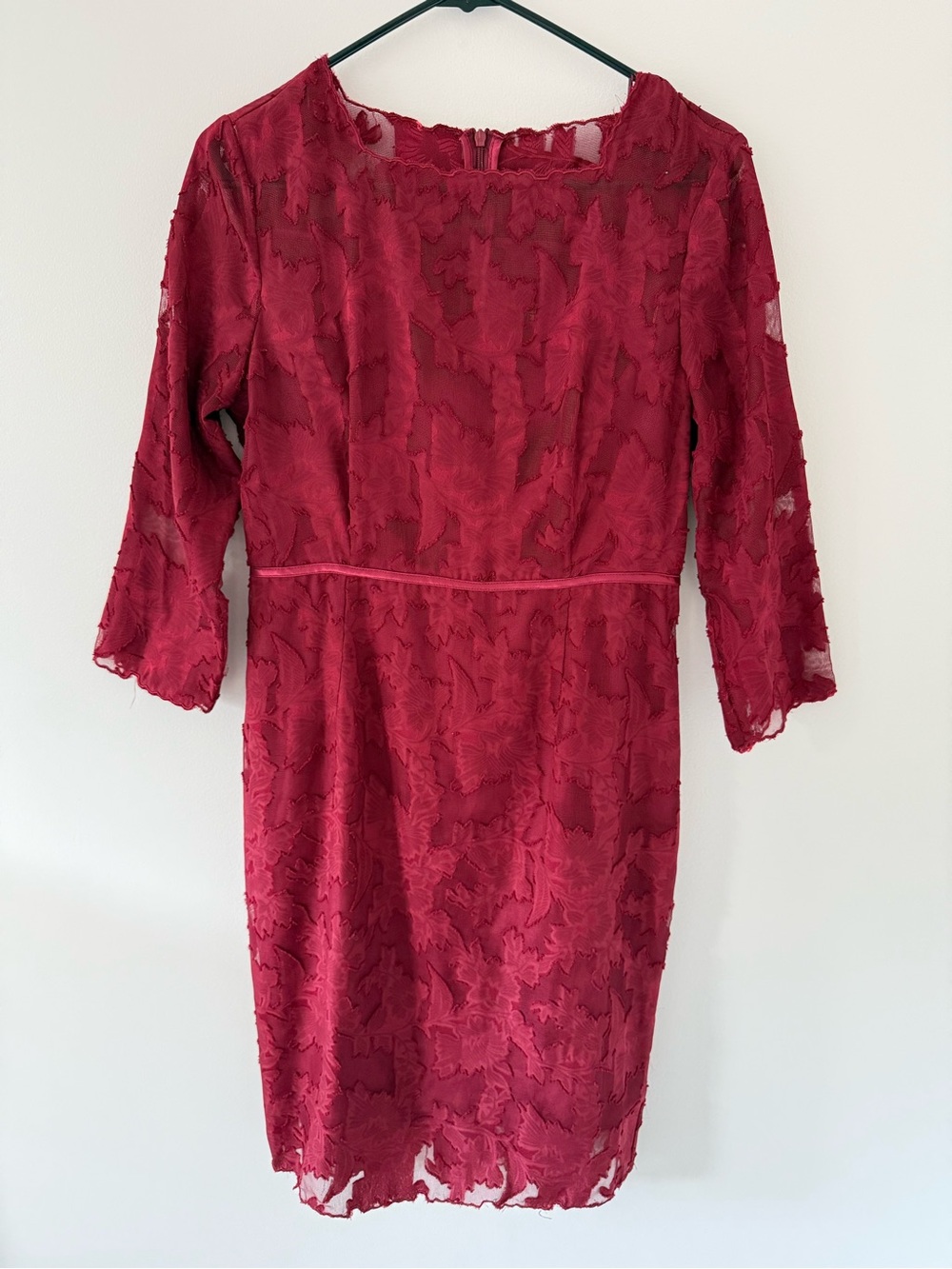 Your Metisu Choice Red Lace Dress